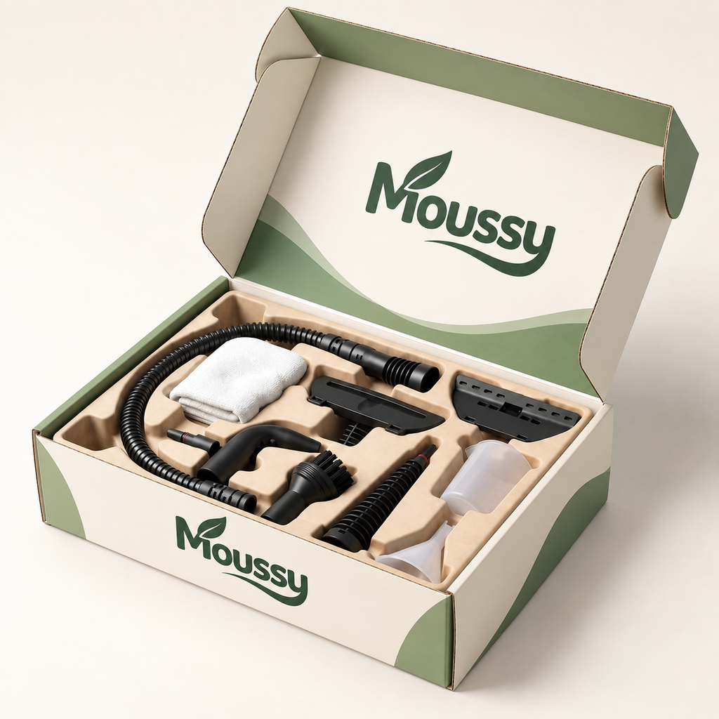Moussy™ — Nettoyeur Vapeur Multifonction