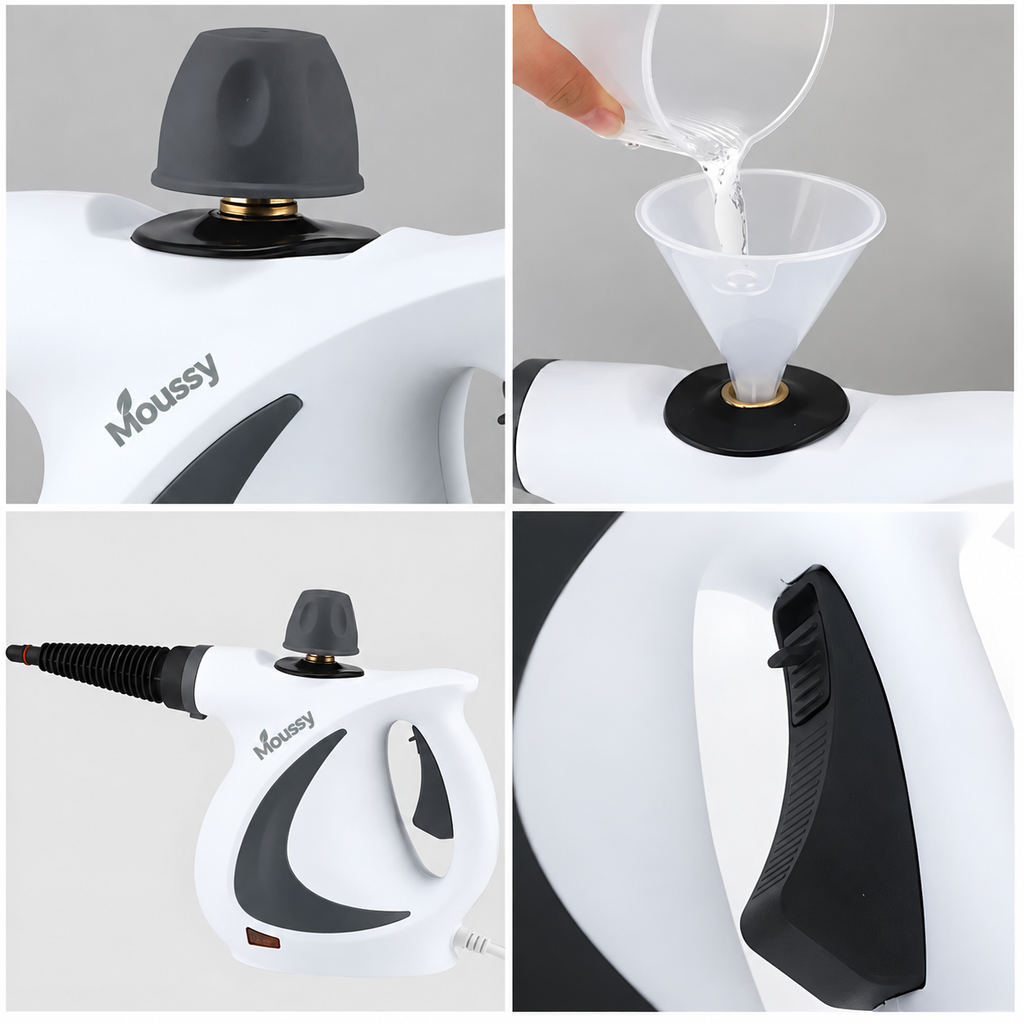 Moussy™ — Nettoyeur Vapeur Multifonction