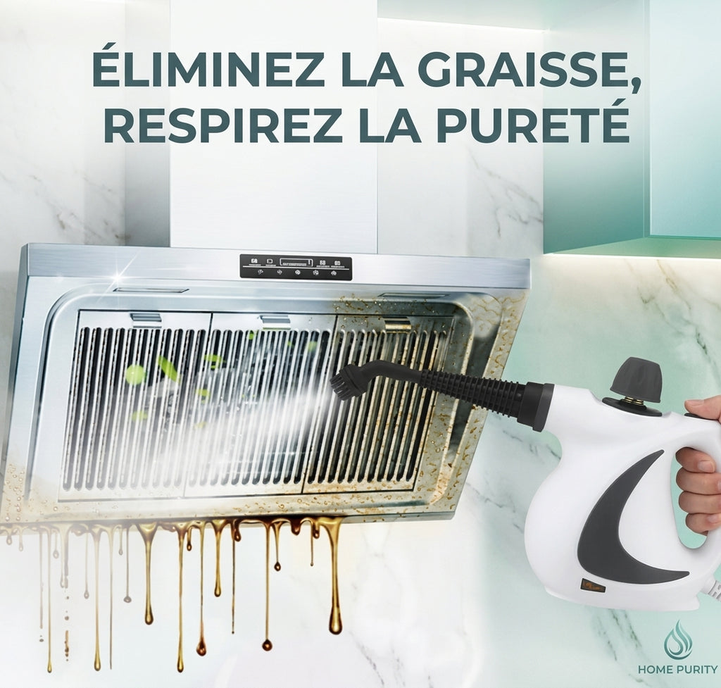 Moussy™ — Nettoyeur Vapeur Multifonction